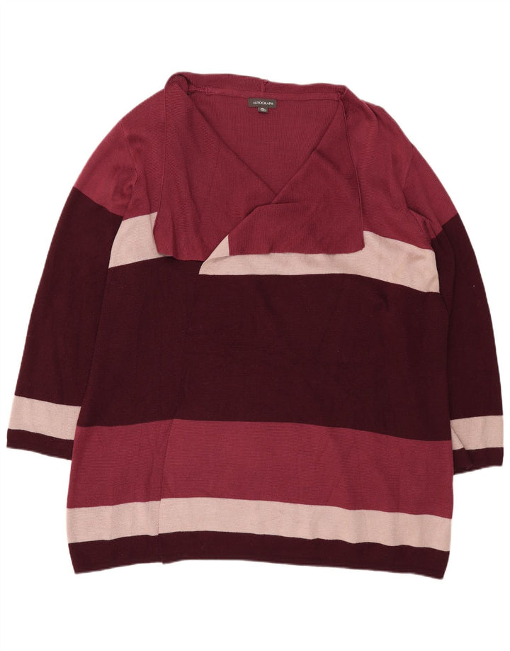 Женский удлиненный кардиган Marks & Spencer UK 18 XL, разноцветный