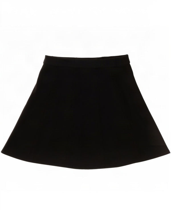 Женская юбка-трапеция Zara XS W24, черная