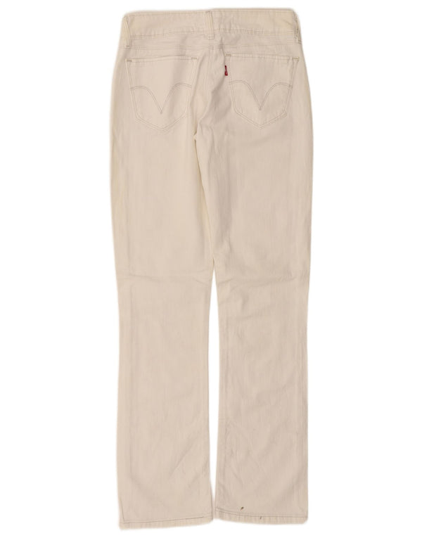 Женские прямые джинсы Levi's 470 с низкой талией W32 L32 Off White