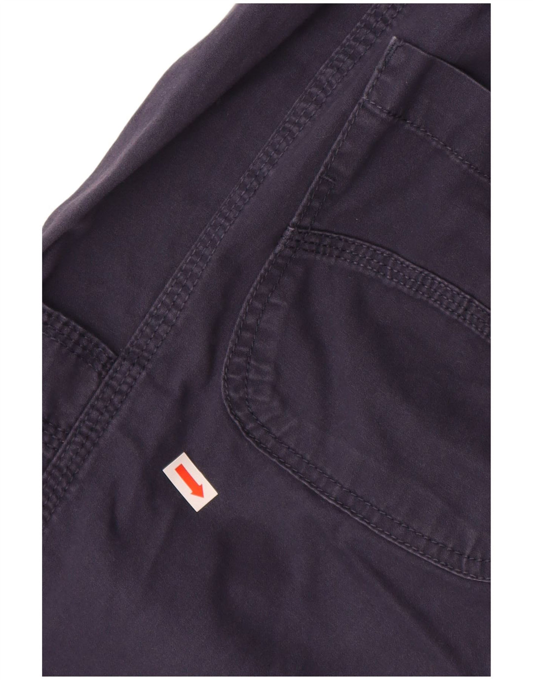 Женские капри WEIRD FISH UK 14, большие W34, темно-синие, хлопковые