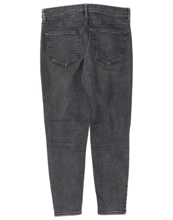 Женские джинсы скинни Topshop Jamie W30 L28, серый хлопок