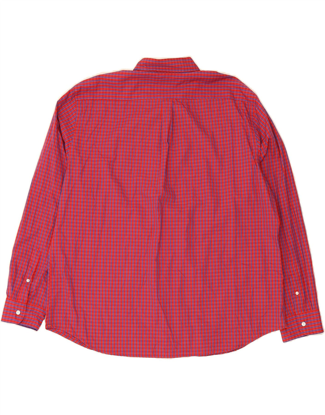 DOCKERS Mens Shirt 2XL Red Check Cotton Vintage Dockers and Second-Hand Dockers from Messina Hembry 
