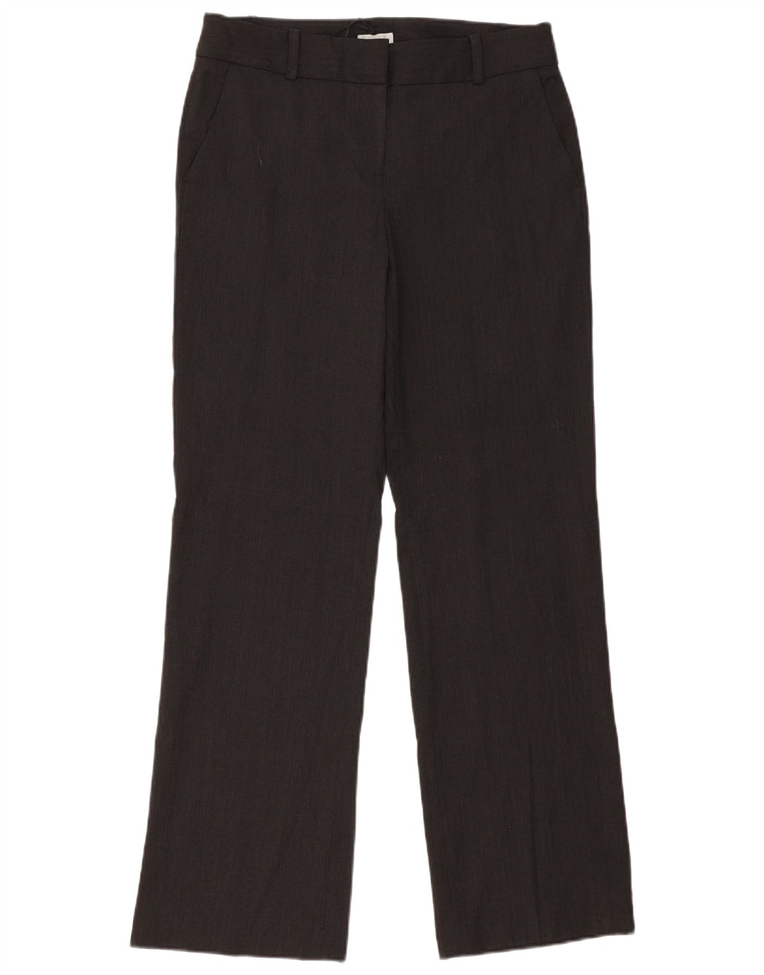 Женские прямые костюмные брюки JIGSAW UK 12, средний W34 L34, серый полиэстер