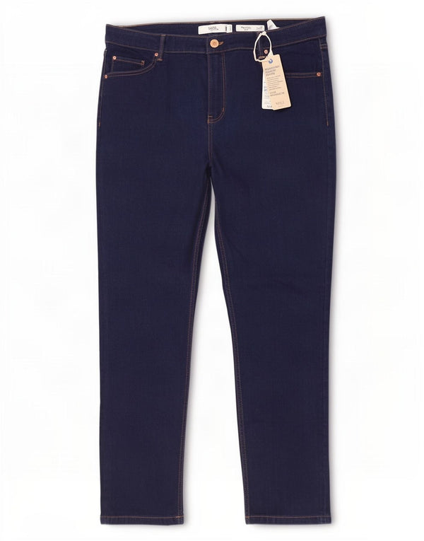 Женские джинсы Marks & Spencer The Lily Slim UK 20 2XL W38 L28 Темно-синие