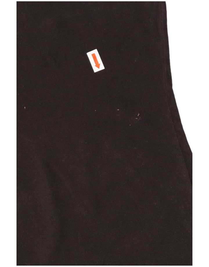 Женская футболка с рисунком Champion UK 10, маленькая, черный хлопок