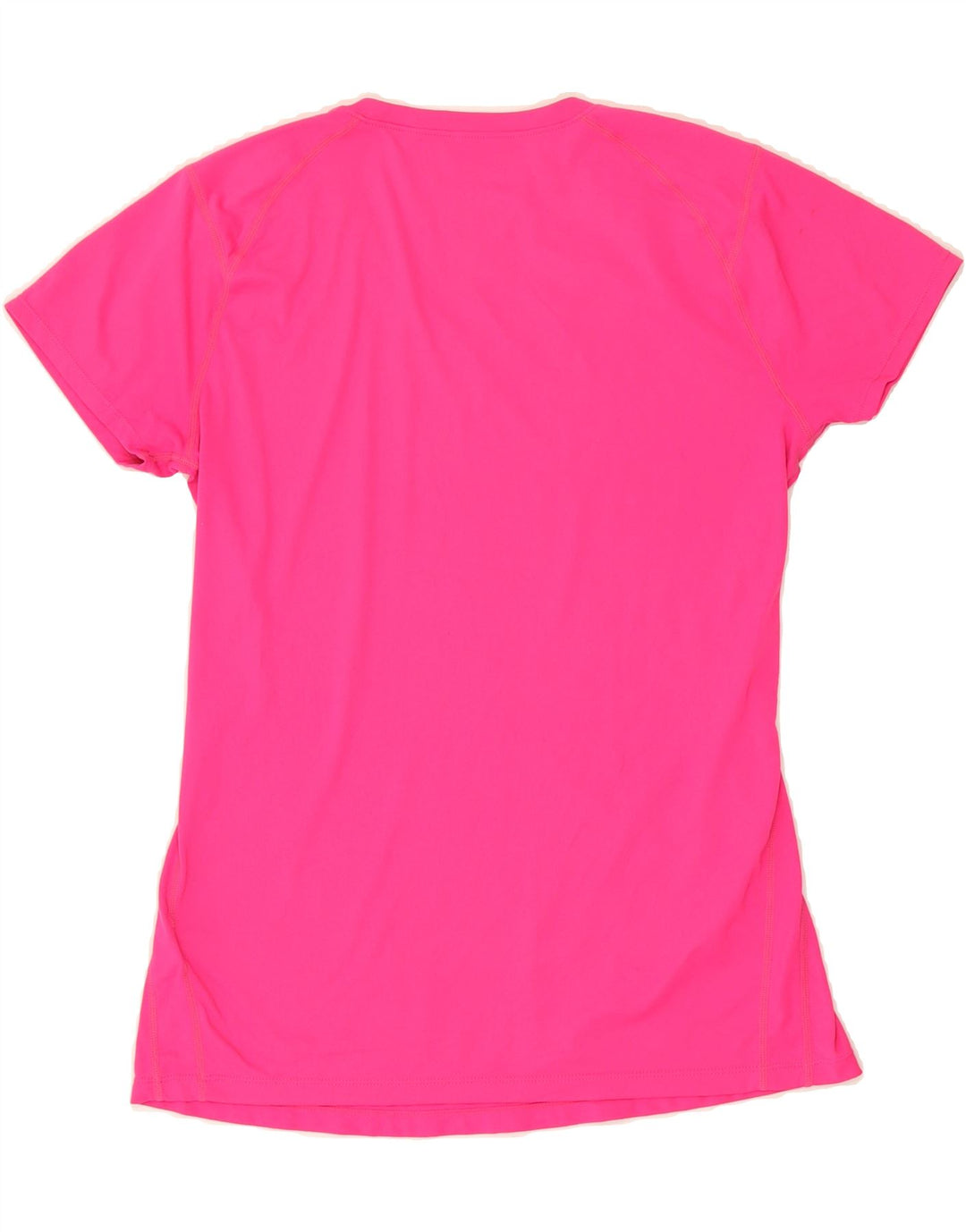 ASICS Womens T-Shirt Top UK 14 Large Pink Polyester Vintage Asics and Second-Hand Asics from Messina Hembry 