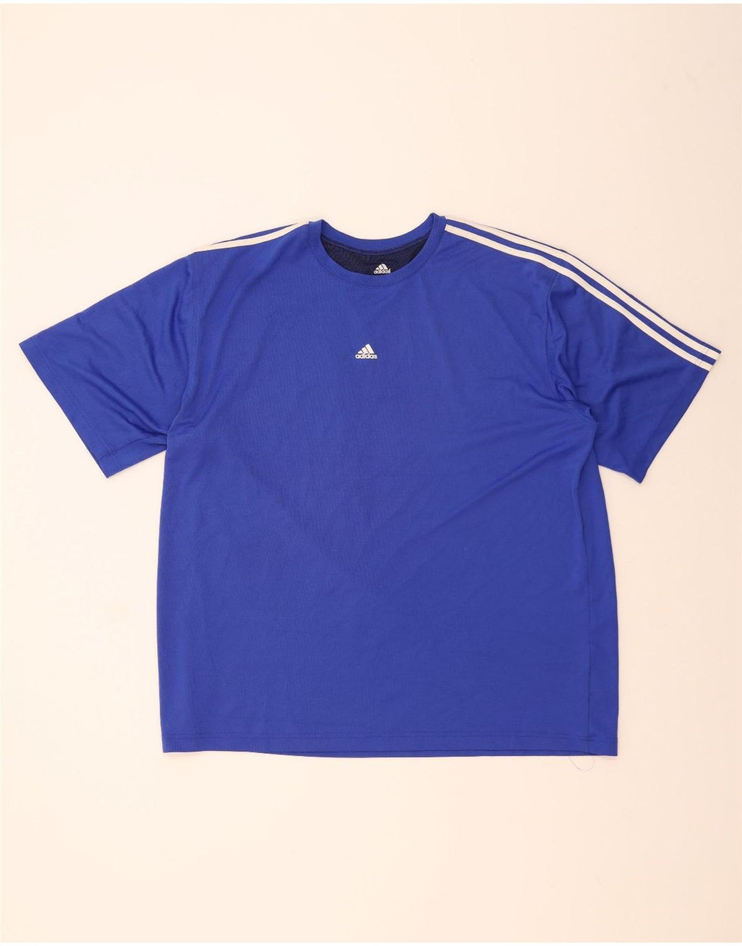Мужская футболка ADIDAS Climalite 2XL, синий полиэстер
