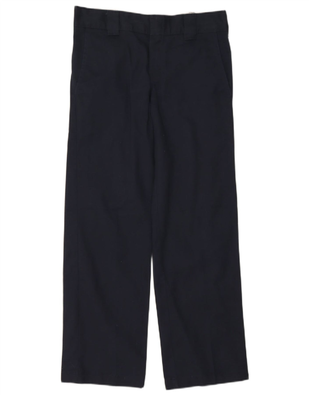 DICKIES Mens Slim Straight Chino Trousers W29 L30 Navy Blue Polyester