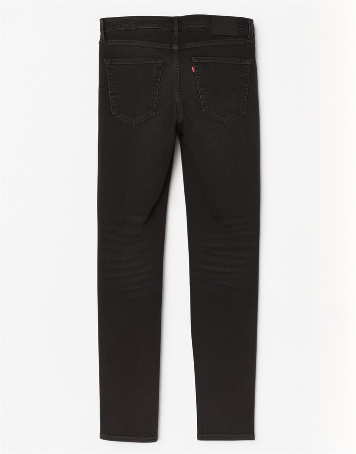 Мужские джинсы скинни Levi's W36 L32, черный хлопок