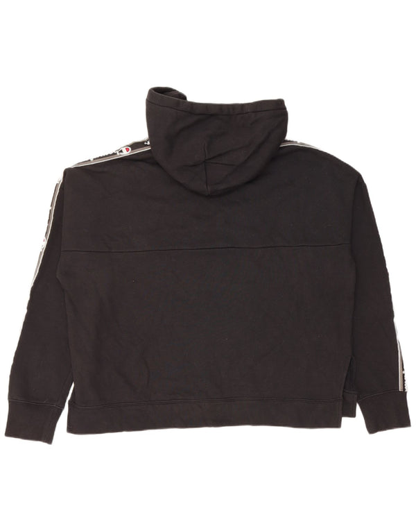 Женский джемпер с капюшоном Champion, размер UK 14, средний черный, хлопок