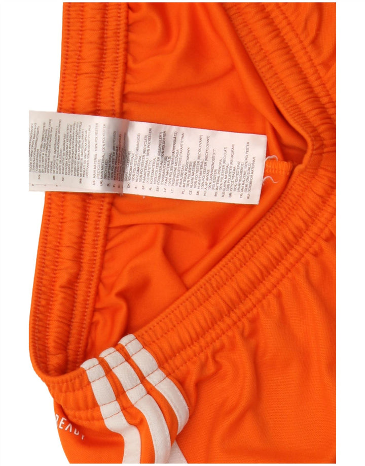 Мужские спортивные шорты Adidas Aeroready, маленькие оранжевые, полиэстер