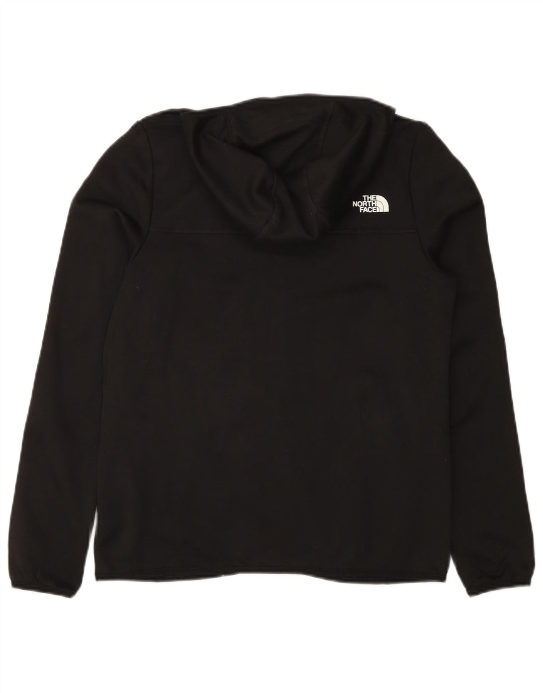 Женский свитер с капюшоном на молнии The North Face UK 10, маленький черный полиэстер