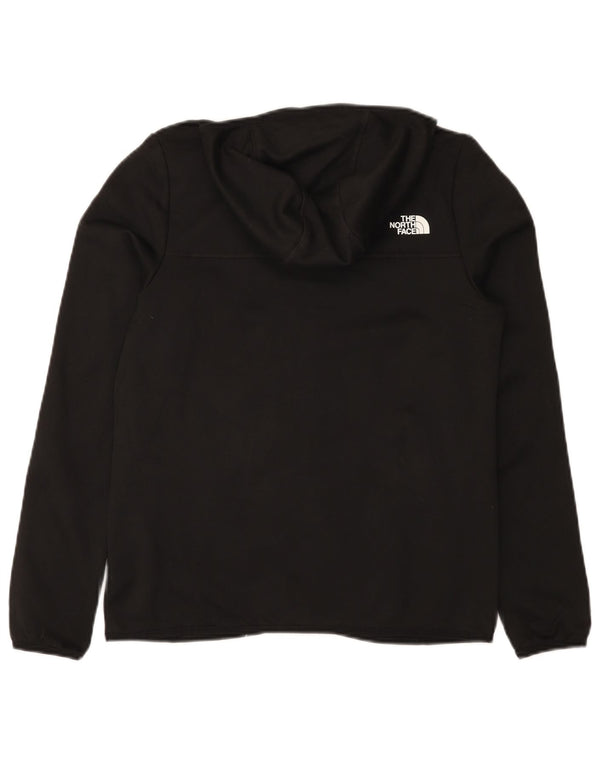 Женский свитер с капюшоном на молнии The North Face UK 10, маленький черный полиэстер