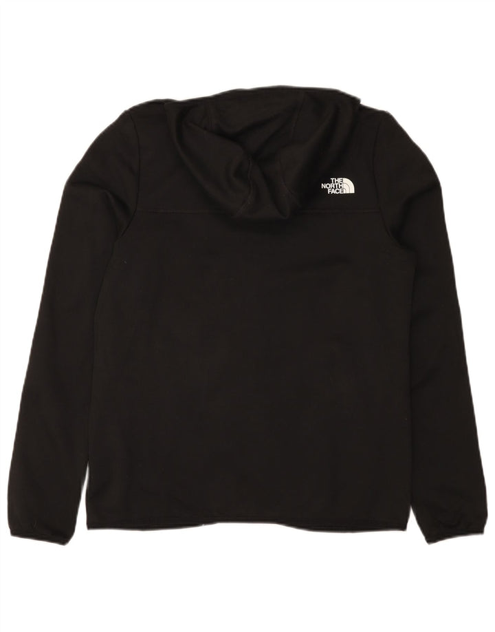 Женский свитер с капюшоном на молнии The North Face UK 10, маленький черный полиэстер