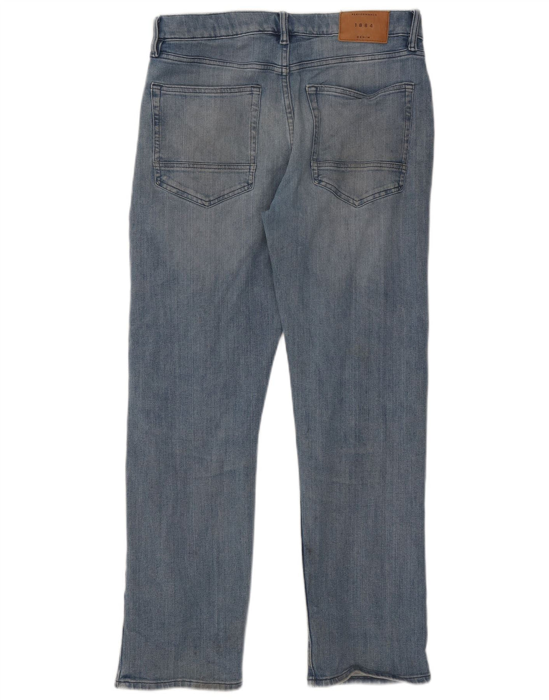 Мужские прямые джинсы Marks & Spencer W32 L29 синие, хлопок