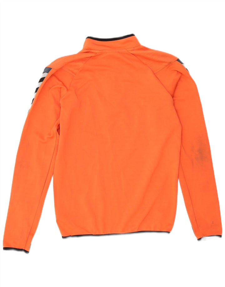 Hummel Спортивный костюм-пуловер с графическим рисунком для мальчиков 15-16 лет Оранжевый с цветными блоками