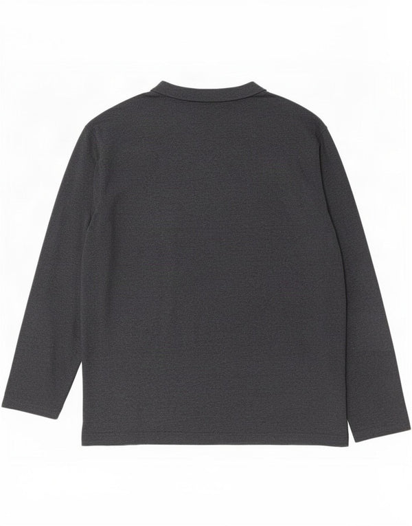 Мужской топ Jack & Jones с длинным рукавом 2XL, серый хлопок