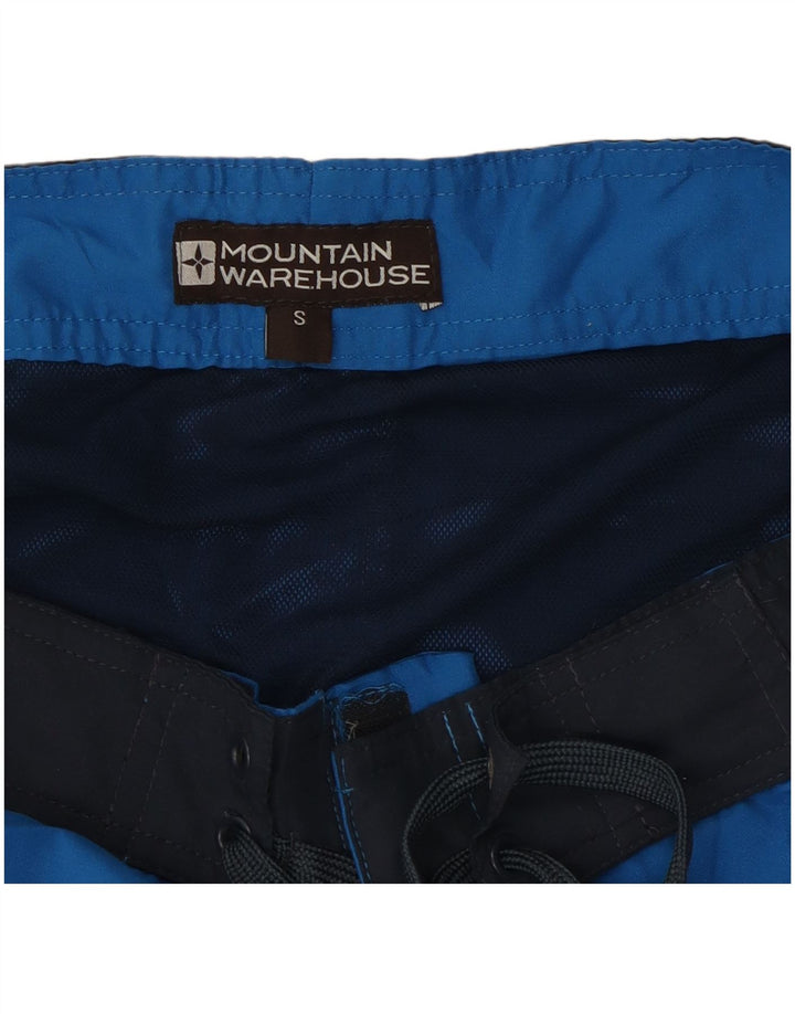 Мужские шорты для плавания Mountain Warehouse, полиэстер, маленькие синие полоски