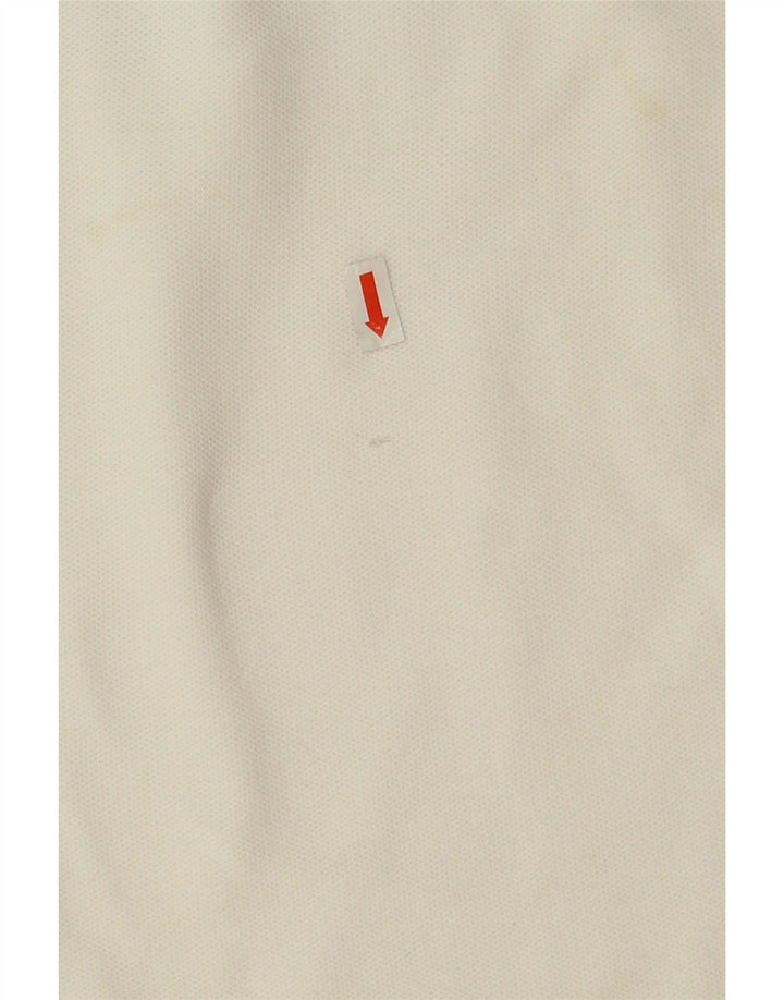 Мужская рубашка поло Slam, большая белая хлопковая рубашка