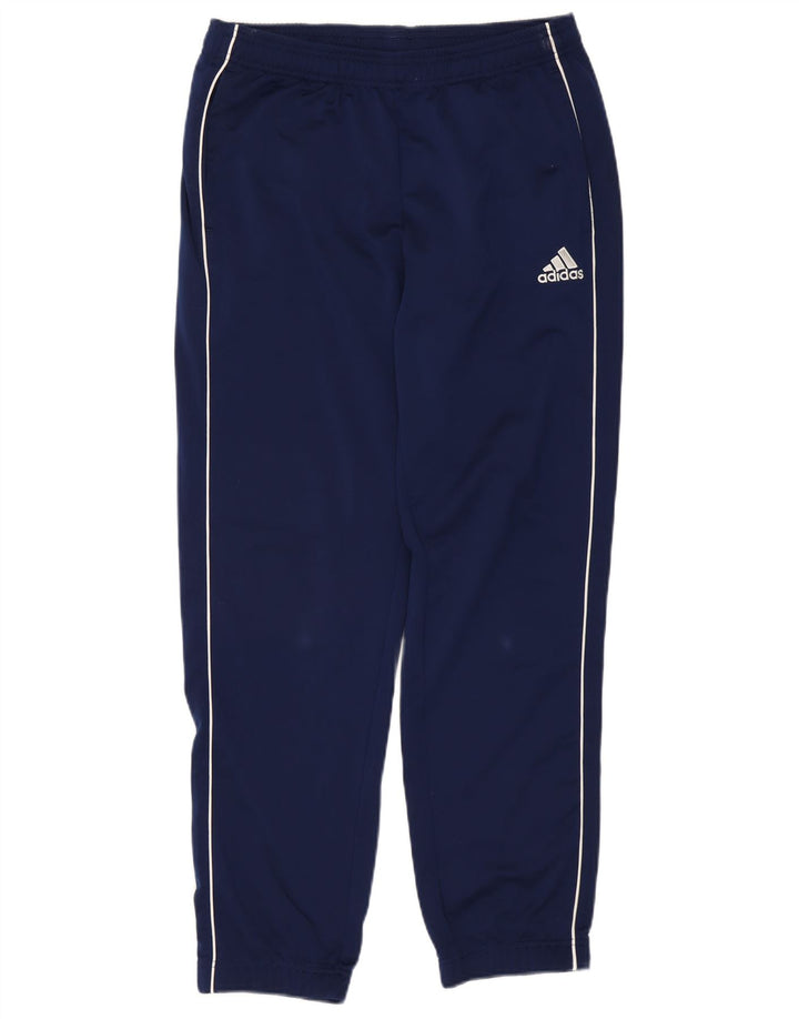 Мужские спортивные брюки ADIDAS, джоггеры, большие темно-синие, полиэстер