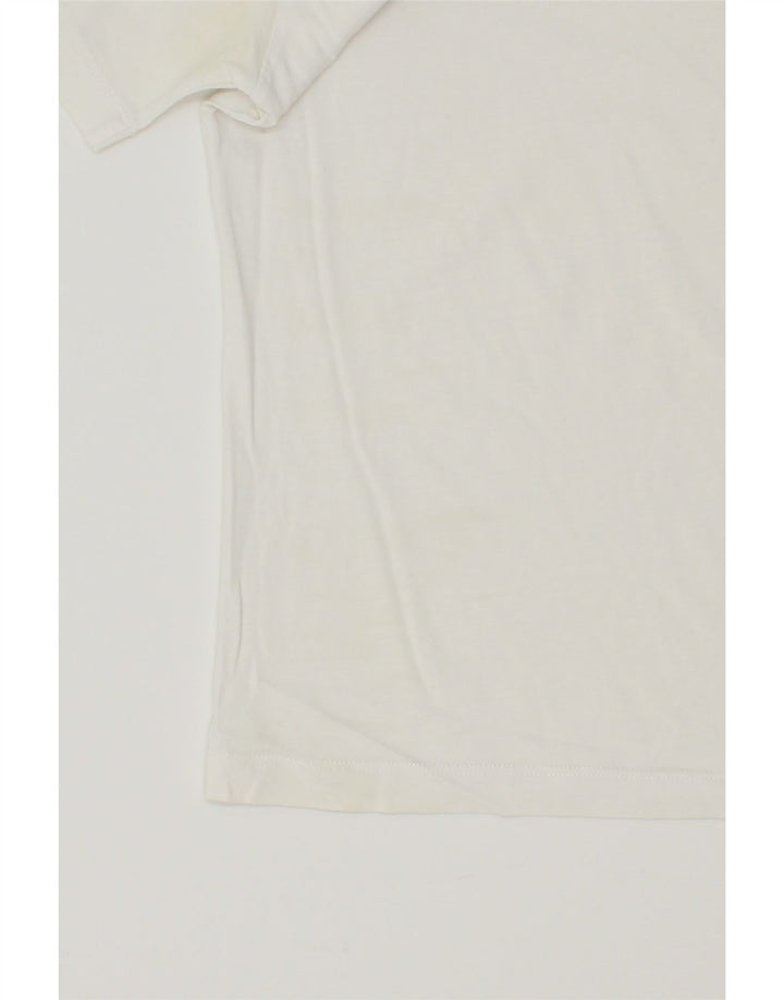 FILA Mens T-Shirt Top XS White Cotton Vintage Fila and Second-Hand Fila from Messina Hembry 
