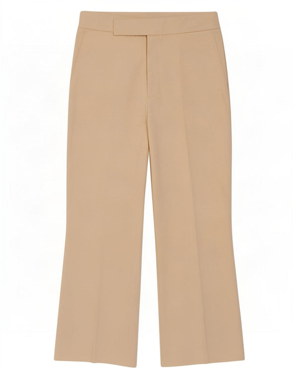 Massimo Dutti Женские широкие костюмные брюки EU 38 Small W28 L26 Бежевые