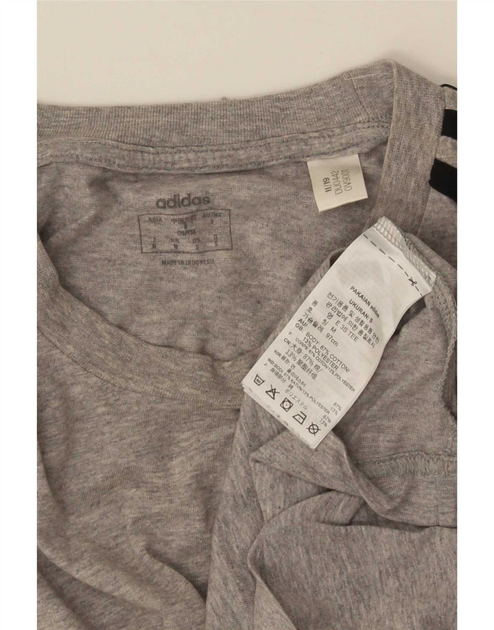Мужская футболка Adidas Top Small Grey Cotton