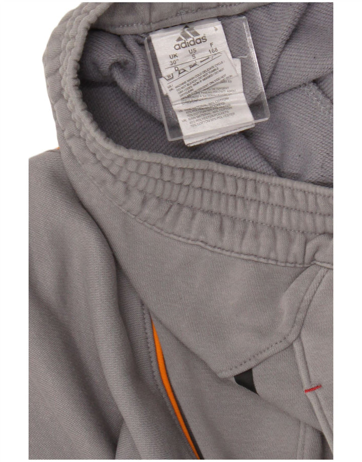 Мужские спортивные брюки Adidas, маленькие серые, хлопок