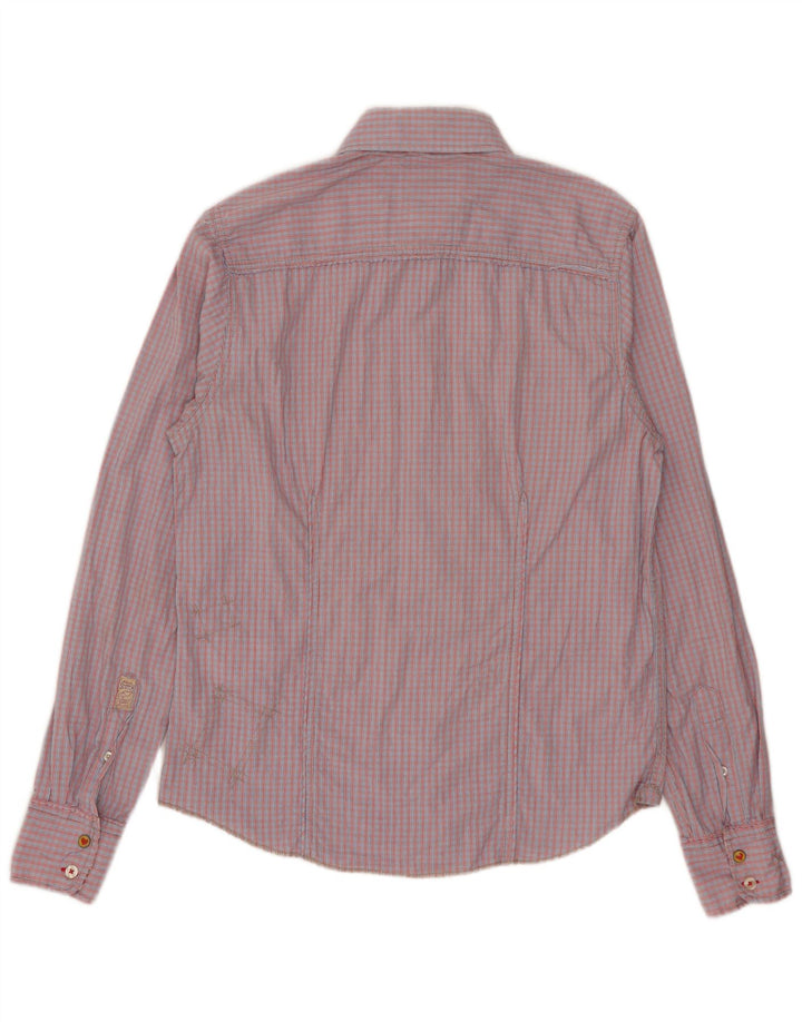 Мужская рубашка Scotch & Soda, маленькая красная клетка, хлопок