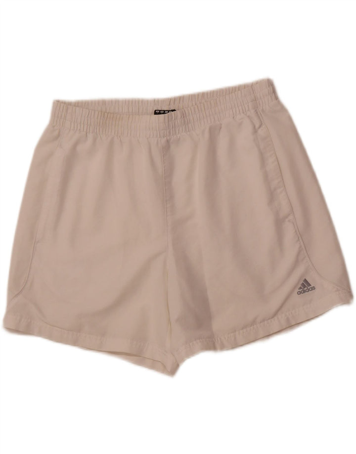 Мужские спортивные шорты ADIDAS Clima 365, большие, белого цвета