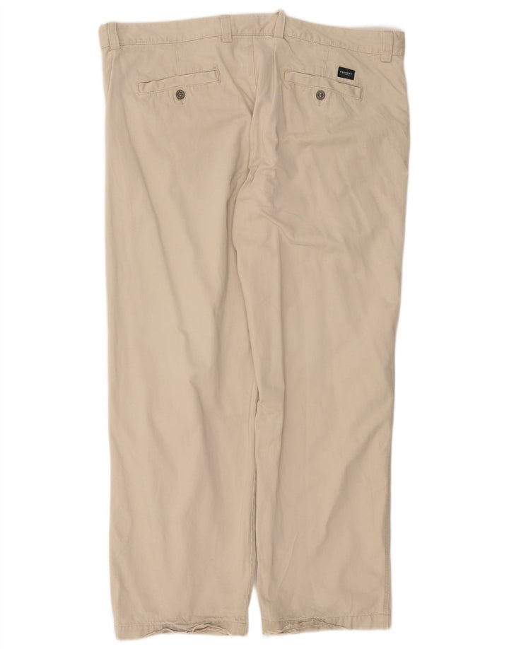 DOCKERS Мужские прямые брюки чинос W42 L32 Бежевые