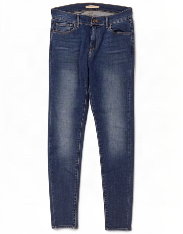 Женские джинсы Levi's 710 Super Skinny W28 L32 синие, хлопок