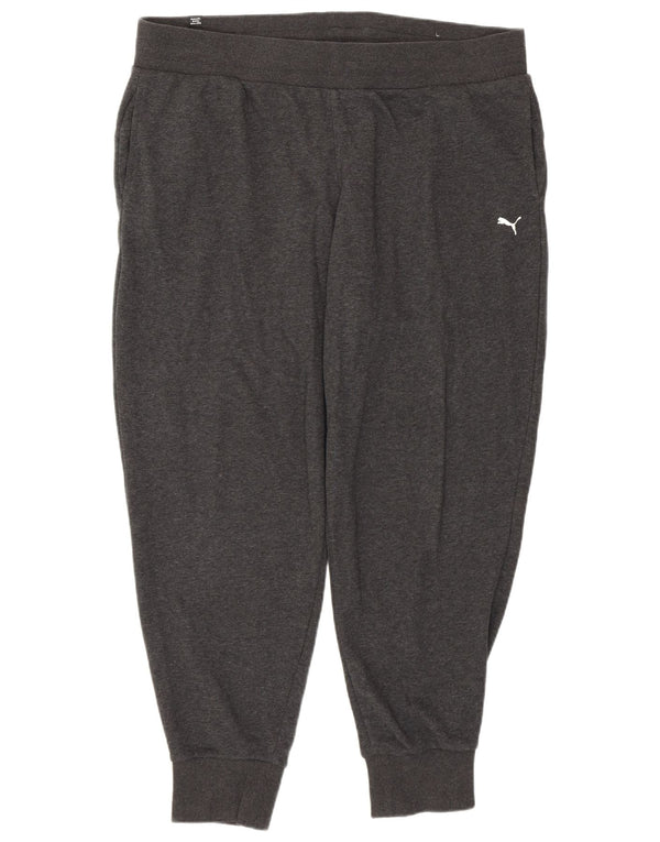 Женский спортивный костюм Puma Брюки-джоггеры UK 18 XL Серый хлопок