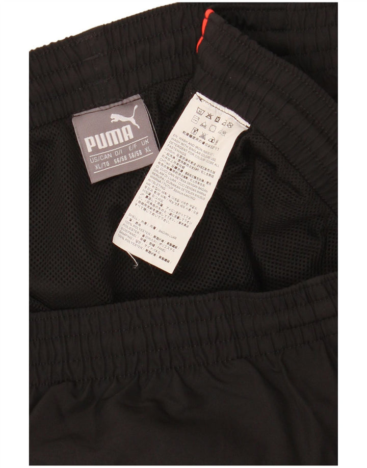 Мужские спортивные брюки Puma XL черные из полиэстера