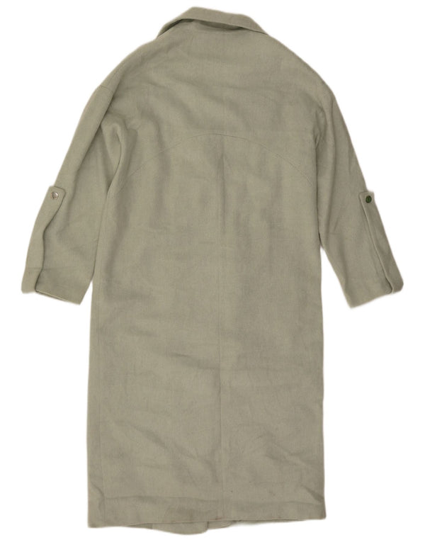 Женское пальто Topshop UK 12, средний зеленый полиэстер