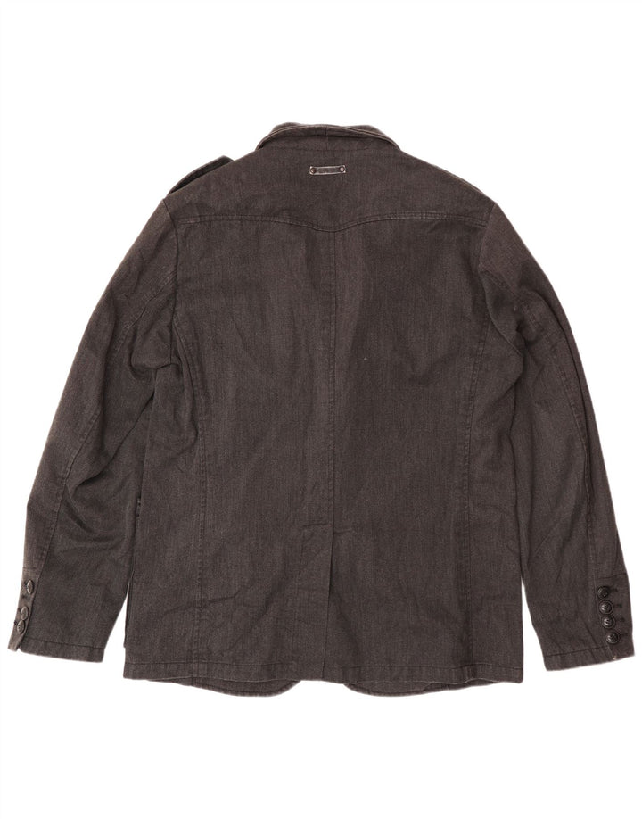 Мужская универсальная куртка Marlboro Classics EU 50, большая, черная, хлопковая