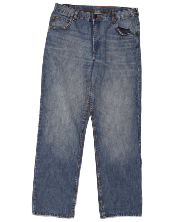 Мужские прямые джинсы Lee Brooklyn W36 L31, синий хлопок