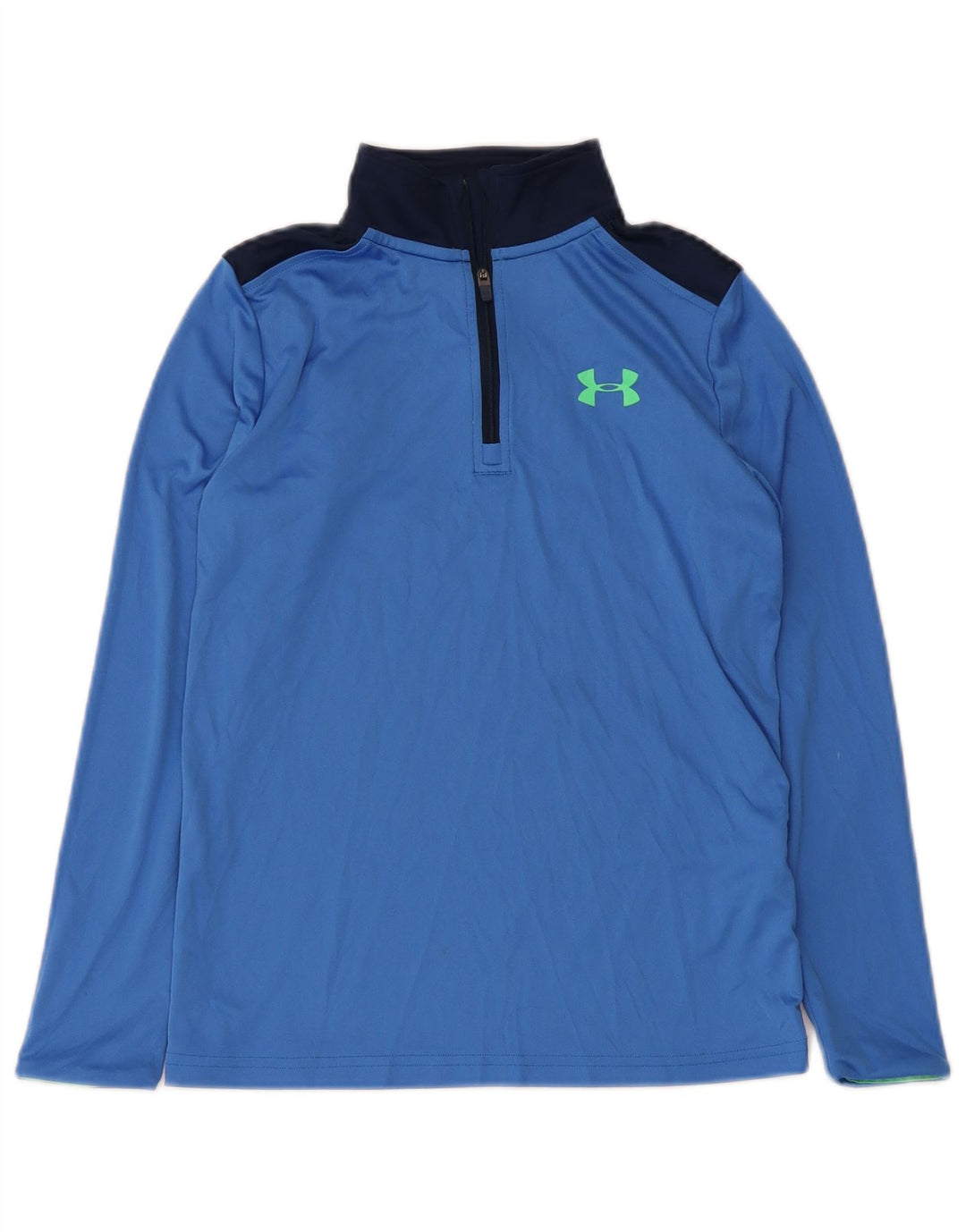 Пуловер с графическим рисунком для мальчиков Under Armour, топ 9–10 лет, средний синий цвет