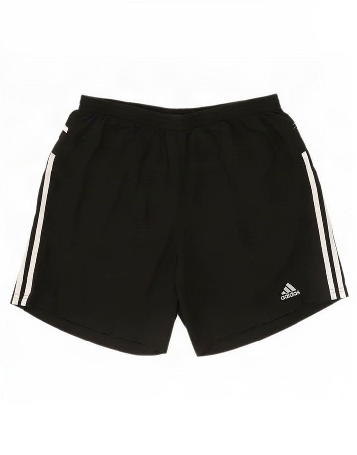 Мужские спортивные шорты Adidas Climalite XL, черный полиэстер