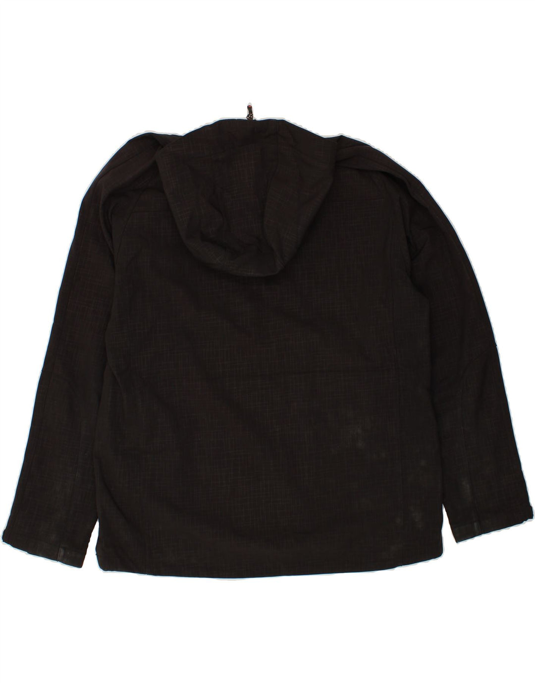 MOUNTAIN WAREHOUSE Mens Hooded Windbreaker Jacket UK 42 XL Black Polyester Vintage Mountain Warehouse and Second-Hand Mountain Warehouse from Messina Hembry 