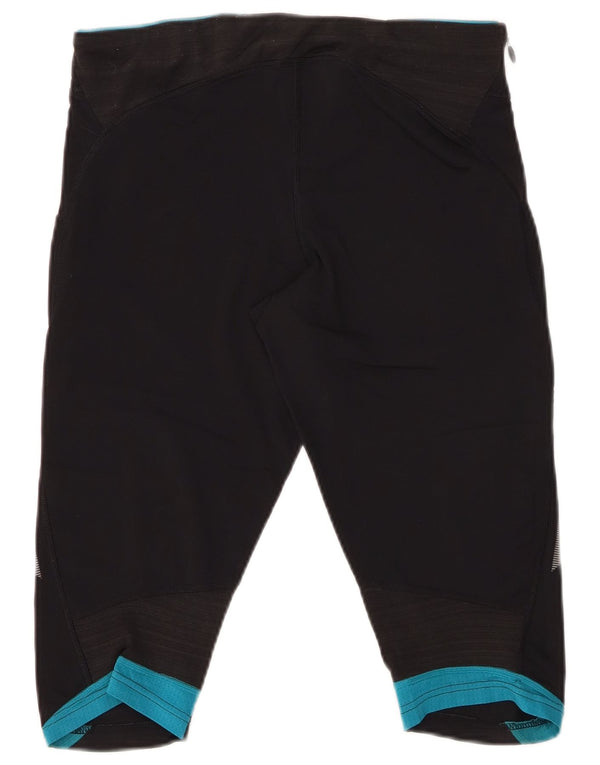 Женские спортивные шорты Adidas Climalite UK 16/18, большие черные нейлоновые