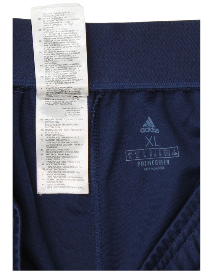 Мужские спортивные брюки Adidas Aeroready XL темно-синие из полиэстера