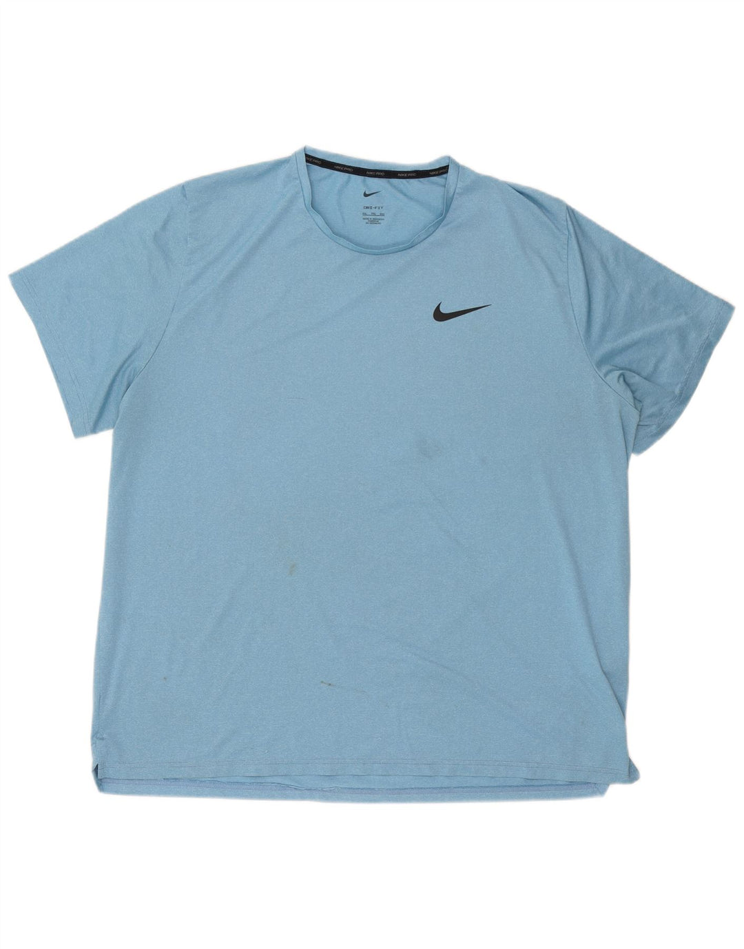 Мужская футболка Nike Dri Fit 2XL, синий полиэстер