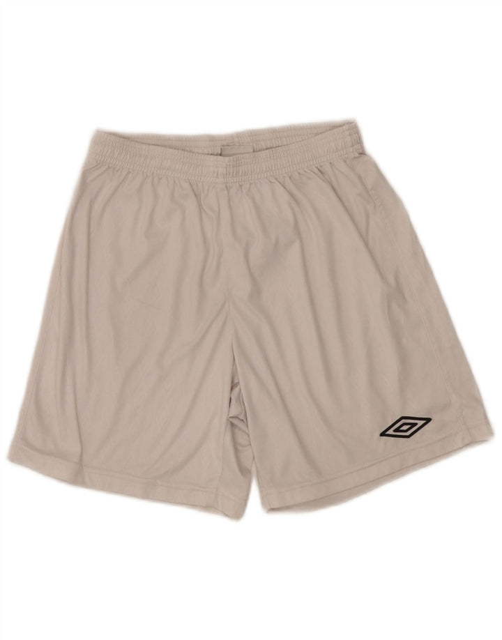 Мужские спортивные шорты Umbro, маленькие белые, полиэстер