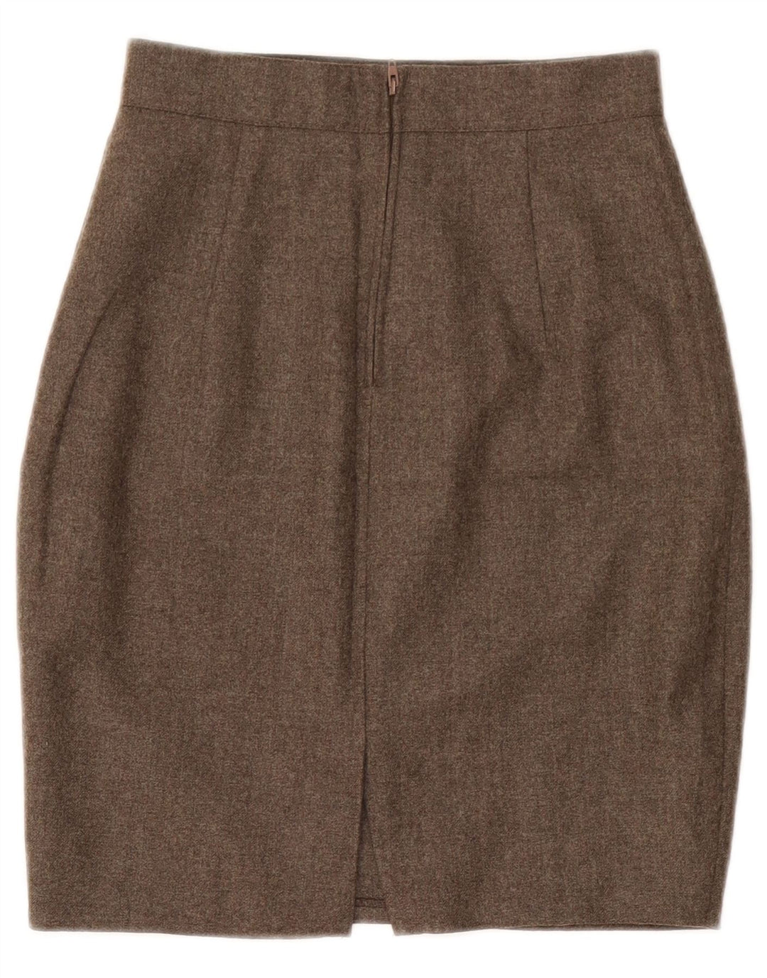 Винтажная женская юбка-карандаш IT 40, маленькая W26, серая шерсть