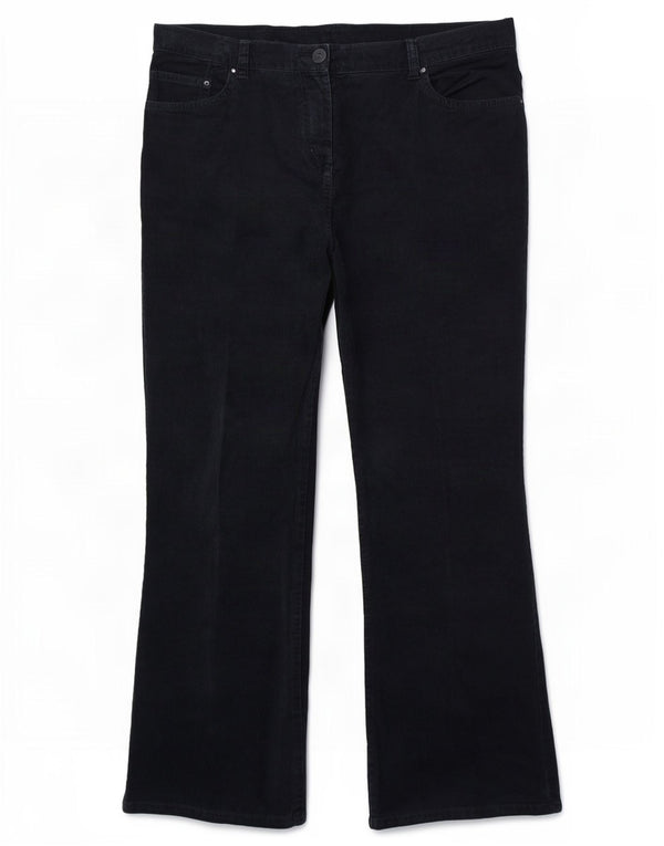 Женские вельветовые брюки Marks & Spencer, Великобритания 18 XL W38 L29 Темно-синие