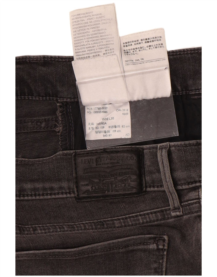 Женские джинсы LEVI'S 710 Super Skinny W32 L30 Серые, хлопок