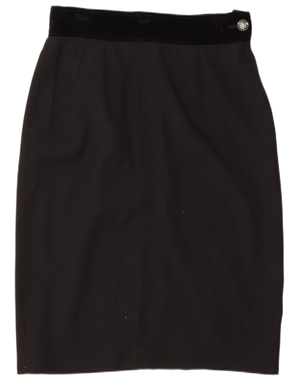 Женская юбка-карандаш Valentino UK 12 Medium W30, черная