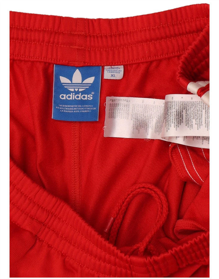 Мужские спортивные шорты Adidas XL, красный полиэстер