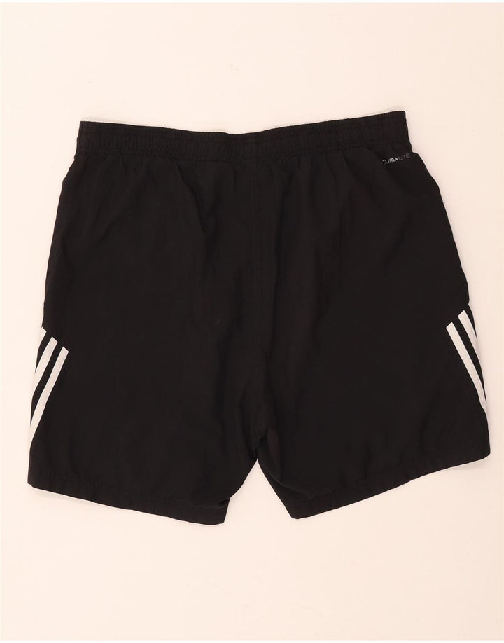 Мужские спортивные шорты Adidas Climalite, средний черный полиэстер